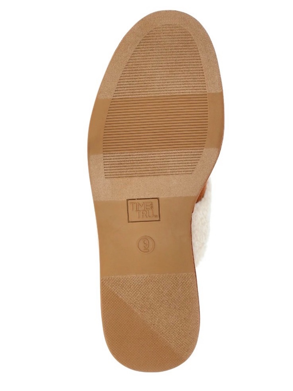 ❤️Time and Tru Girls' Chestnut Brown Slip-On Plush Lined Slippers New Size 10 - Picture 3 of 9